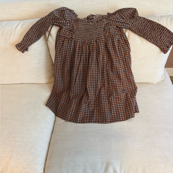 Patterned Ruffle Free People Dress - Picture 2 of 3